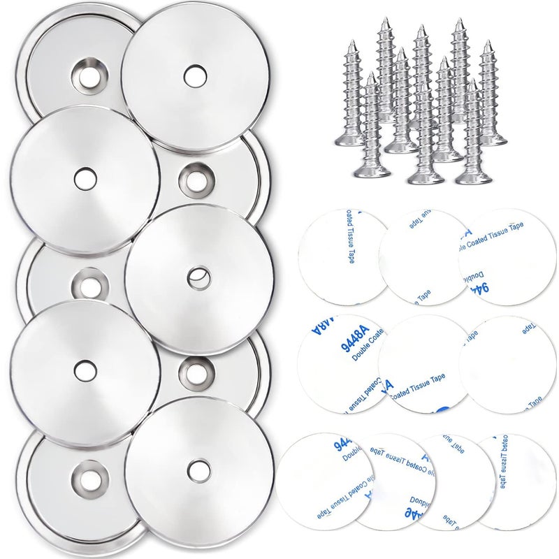LOVIMAG 50 Pack Strong Magnets, 110 lbs Neodymium Magnets with Screws for Wall Mounting, Door Magnet for Kitchen Doors, Rare Earth Magnet for Holding Tools Lifting,Tool Organizer - Image 4
